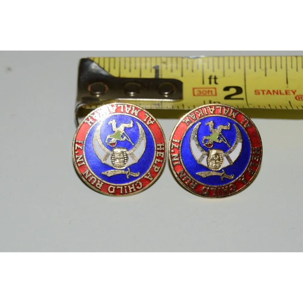 Vintage Enamel 1971 Al Malaikah SHRINERS 
